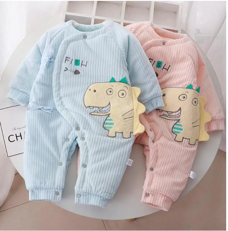 

Baby cartoon crawling suit 1
