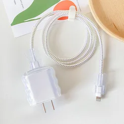 Sleek Charger Case and Cable Organizer Kit with Data Wire Protector (B)