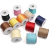 10m/lot Korean Waxed Cotton Cord Waxed Thread Cord String Strap Necklace Rope Bead For DIY Bracelet For Jewelry Making Findings 3