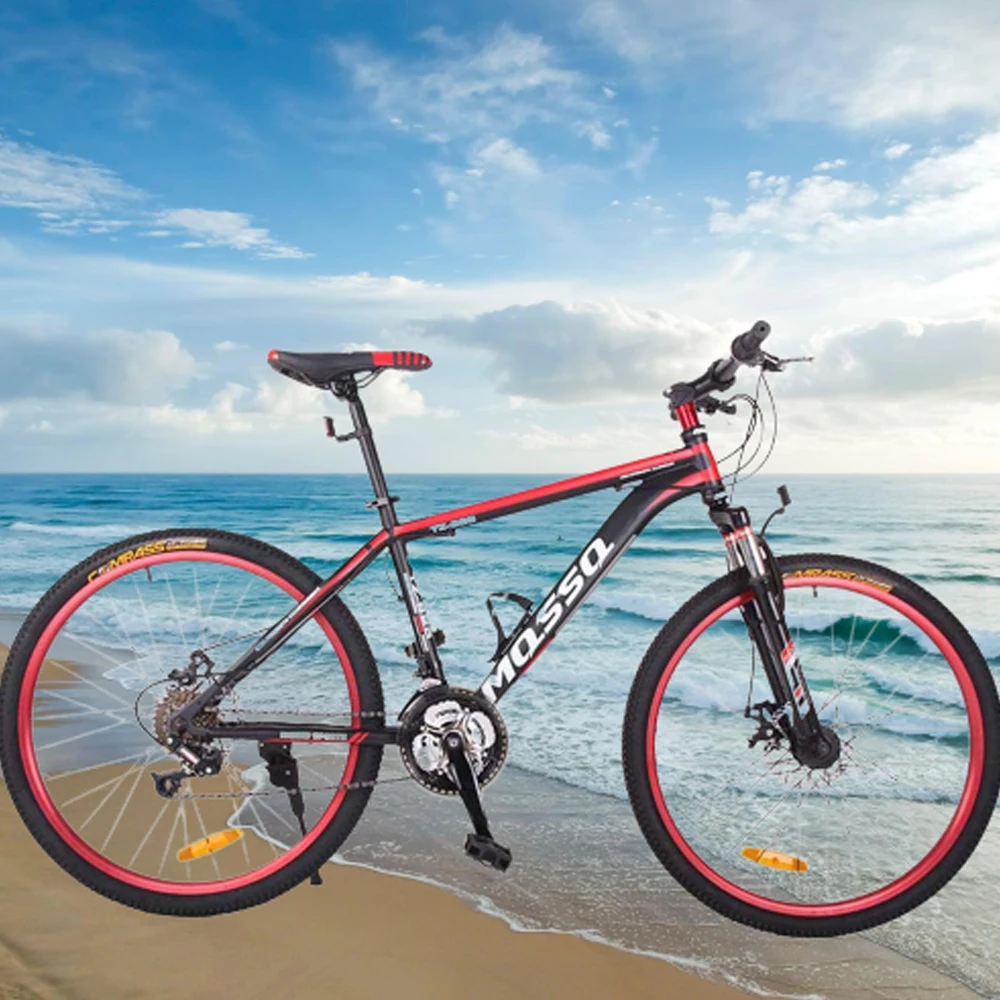 Aluminum Alloy Bicycle Mountain Bicycle May Folding Bike Self-Propelled Racing 26 Inches Commuting Riding