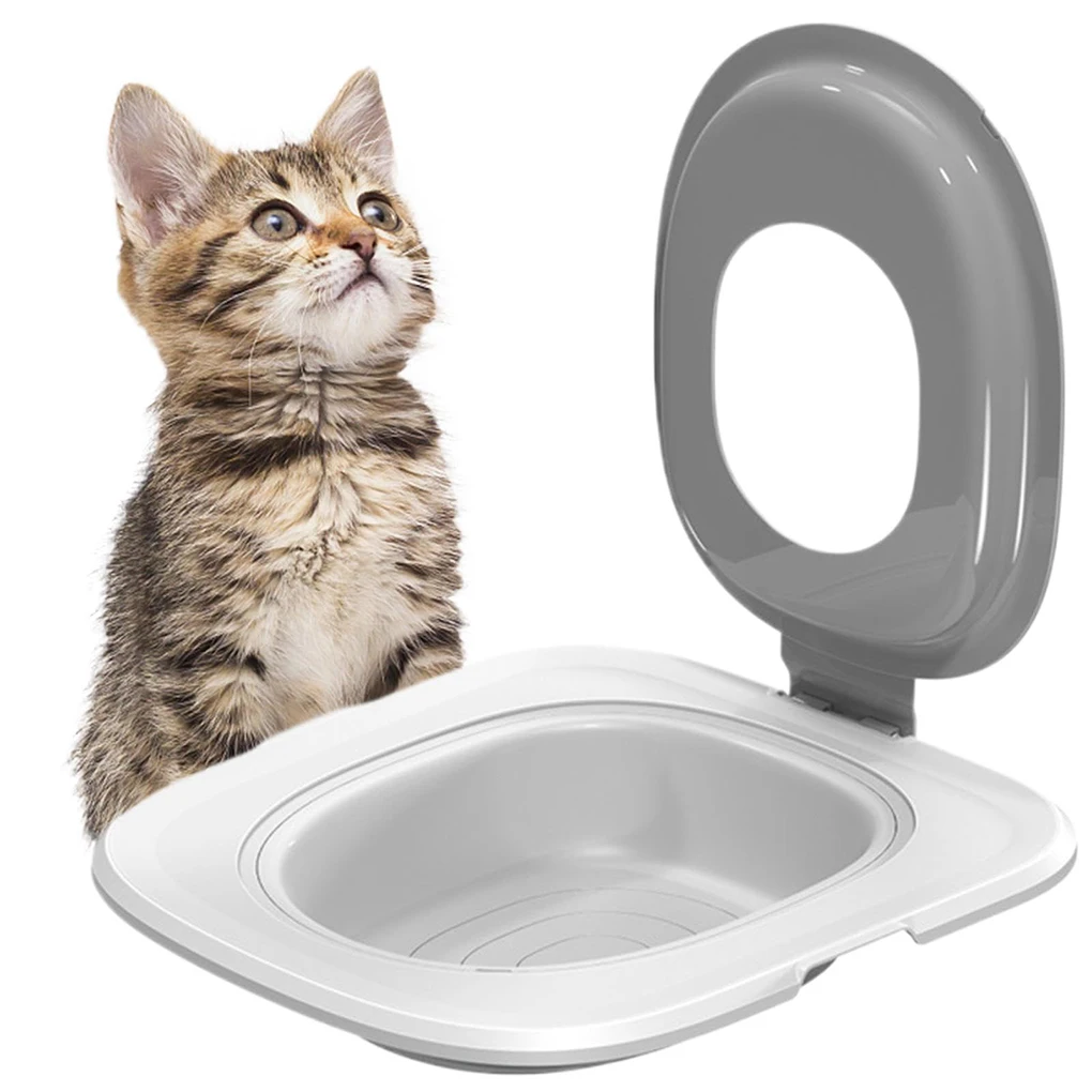 1Pcs Plastic Cat Toilet Training Kit Reusable Puppy Cat Litter Mat Cat Toilet Trainer Toilet Pets Cleaning Cats Training Product 1Pcs Plastic Cat Toilet Training Kit Reusable Puppy Cat Litter Mat Cat Toilet Trainer Toilet Pets Cleaning Cats Training Product