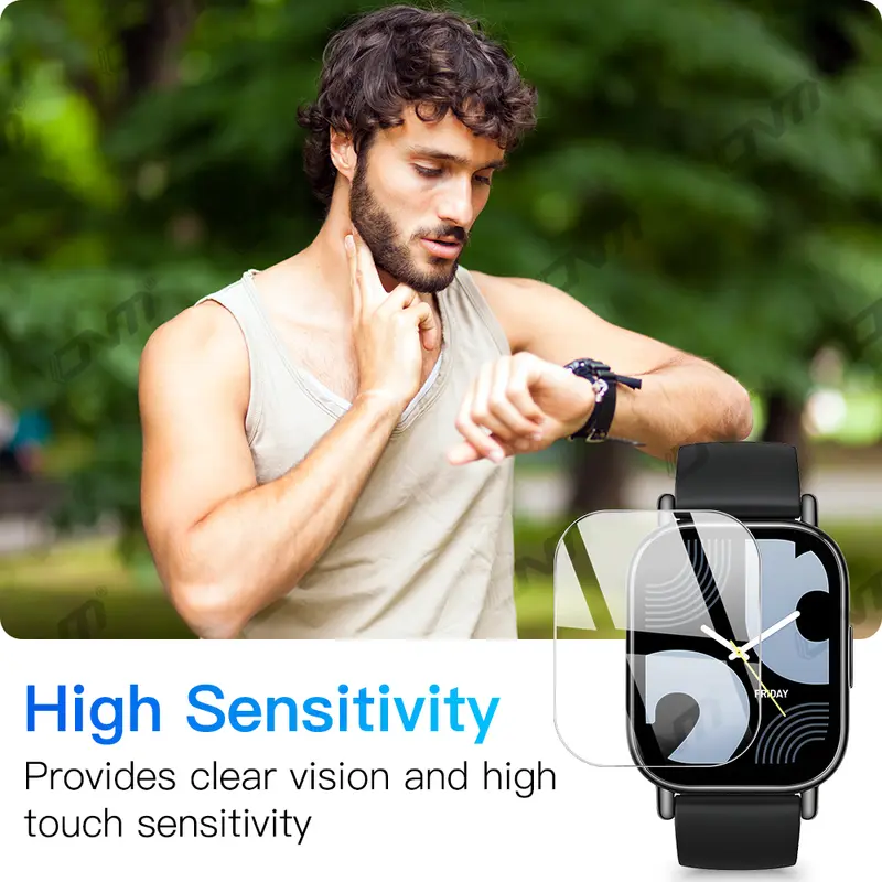 9H Premium Tempered Glass for Xiaomi Redmi Watch 5 4 Lite / Active Smart Watch Clear HD Glass Screen Protector Film Accessories - Image 6