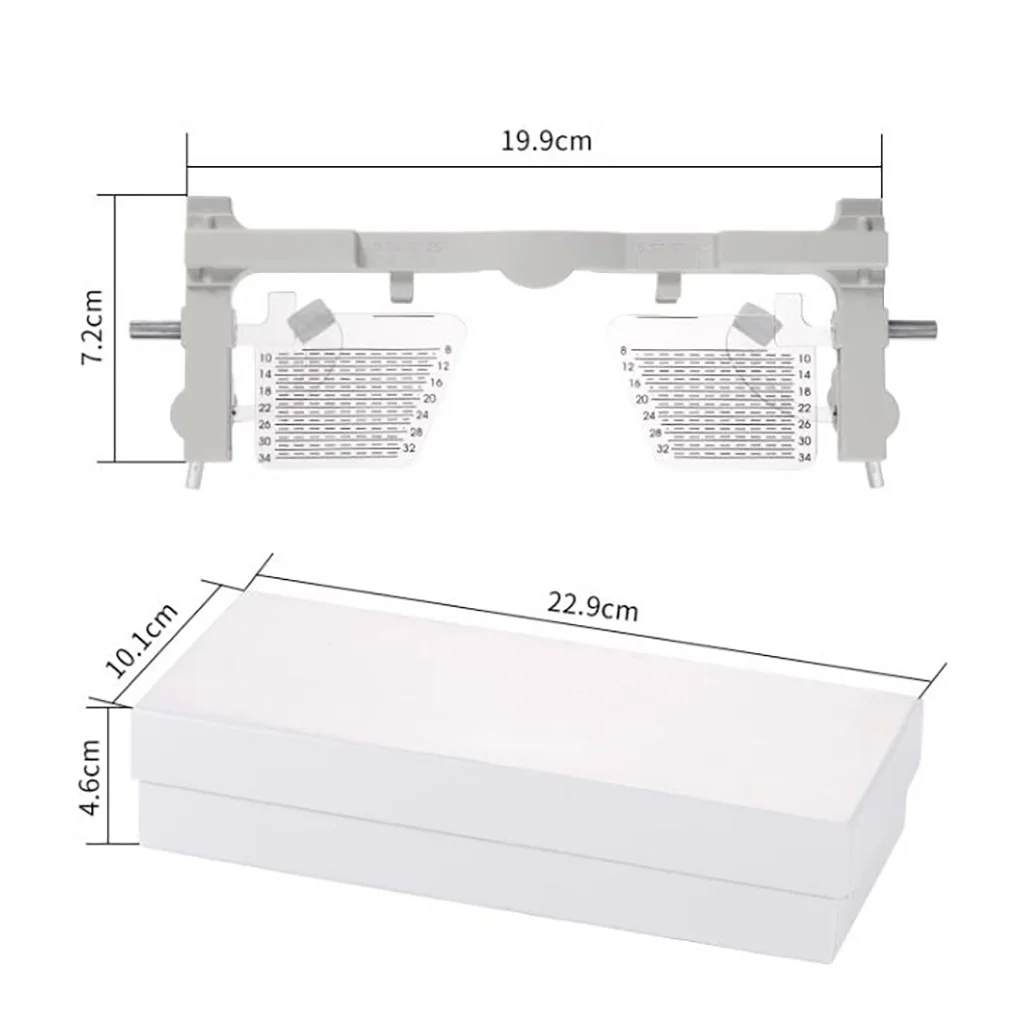 

Optical Shop Pupil Height Measuring Instrument, Accurate Measurement Tool, Eyeglass Optometry Equipment