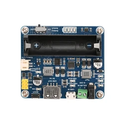 Advanced Solar Charge Controller Module with Integrated BMS & Battery Holder - Optimized Solar Power Management (Blue)