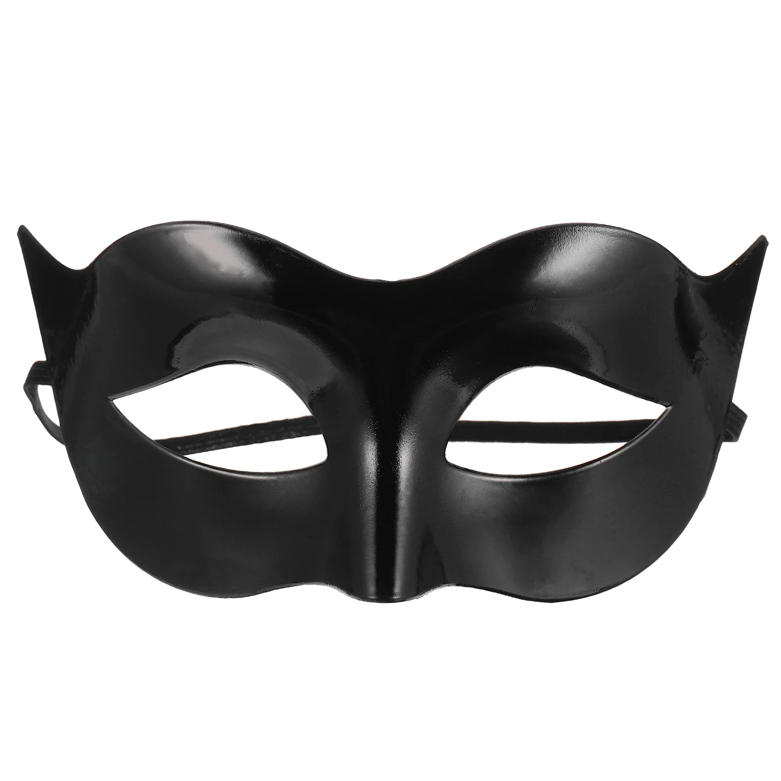 

WINOMO Men Women Masquerade Costume Venetian Masquerade Mask Villain Eye Mask (Black)