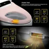 Built-In Bidet,Auto Open Close,One Piece Bidet Toilet Auto Flush Heated Seat,1.27GPF Tankless Bidet  LED Display,Foot Sensor 2