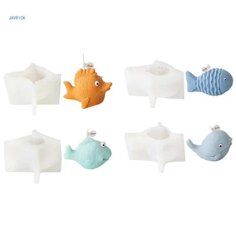 

3D Silicone Candle Mold Unique Ocean Animal Home Decor and Gift for Ocean Lovers