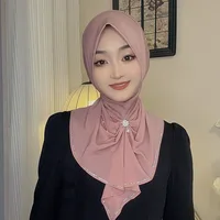 2026 Diamonds Muslim Ready Hijabs Shawls Islam