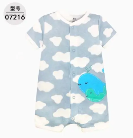 Clothing Baby boys romper newborn baby clothes romper baby jumpsuit cartoon animal toddler pajamas summer 6-24M