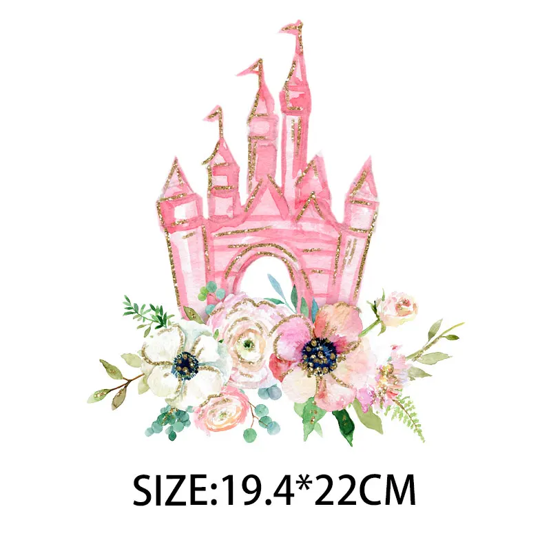 Kawaii Mickey Mouse Mickey Minnie Cloth Paste Castle Clothes