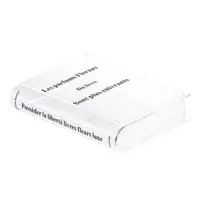 Transparent Book Vase Decorative Acrylic Clear Vase Artistic And Cultural Flavor Home Decor Products Creative Shaped For Home 1