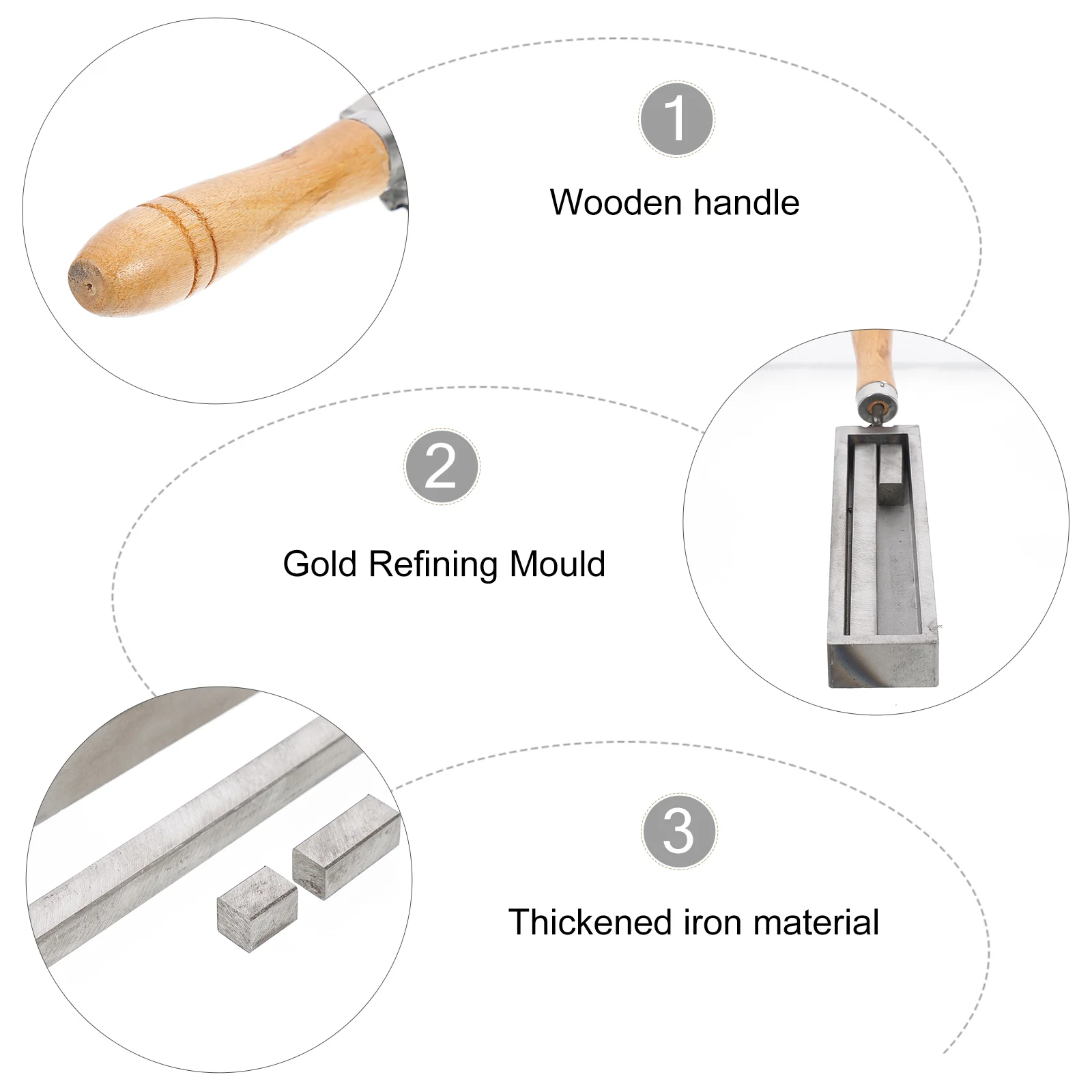 Oil Tank Silver Melting Slot Tool Jewelry Tools Metal Mould Refining Gold European Style