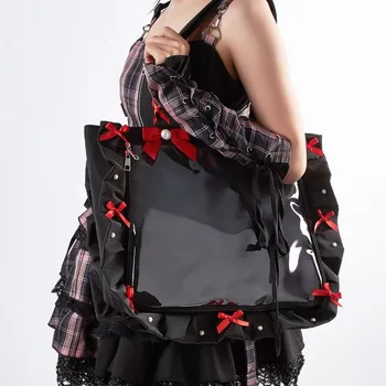 Borsa a Tracolla Grande a Forma di Fiocco per Donna, Borsa Shopping, Borsa per la Scuola per Ragazza, Borsa Designer, Borsa a Spalla, Borsa da Donna, Sacca
