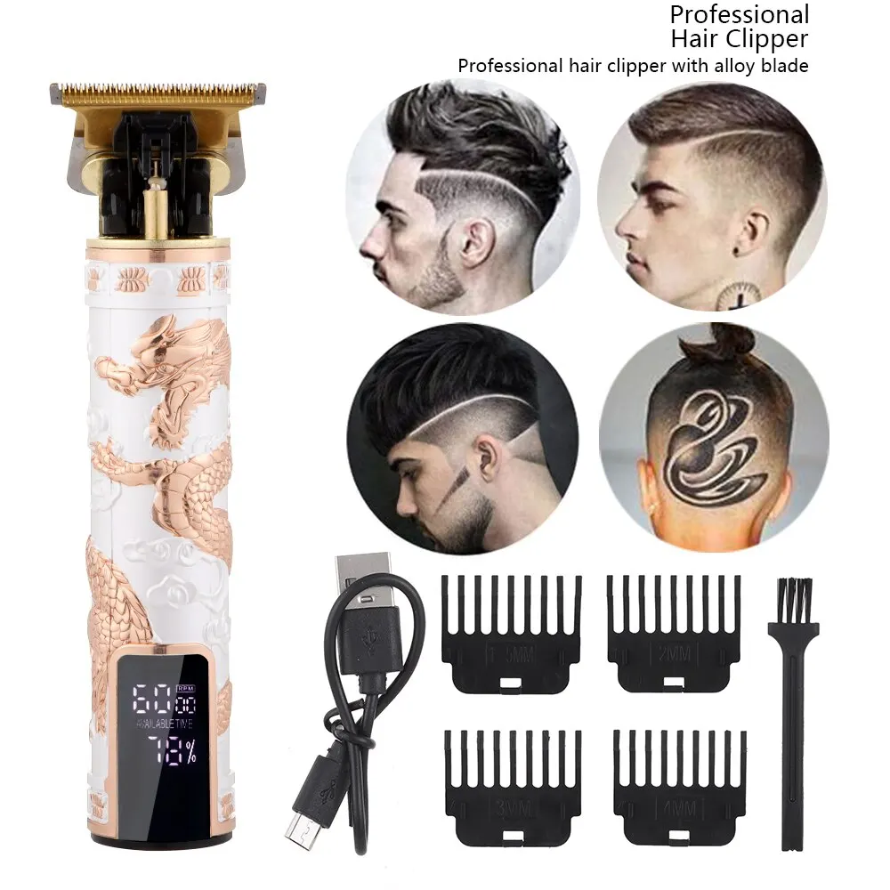 Hair Clipper Three Speed Regulation Smooth Head Electric Push Oil Head Electric Push Hair Salon Shaver Clipper hair clipper