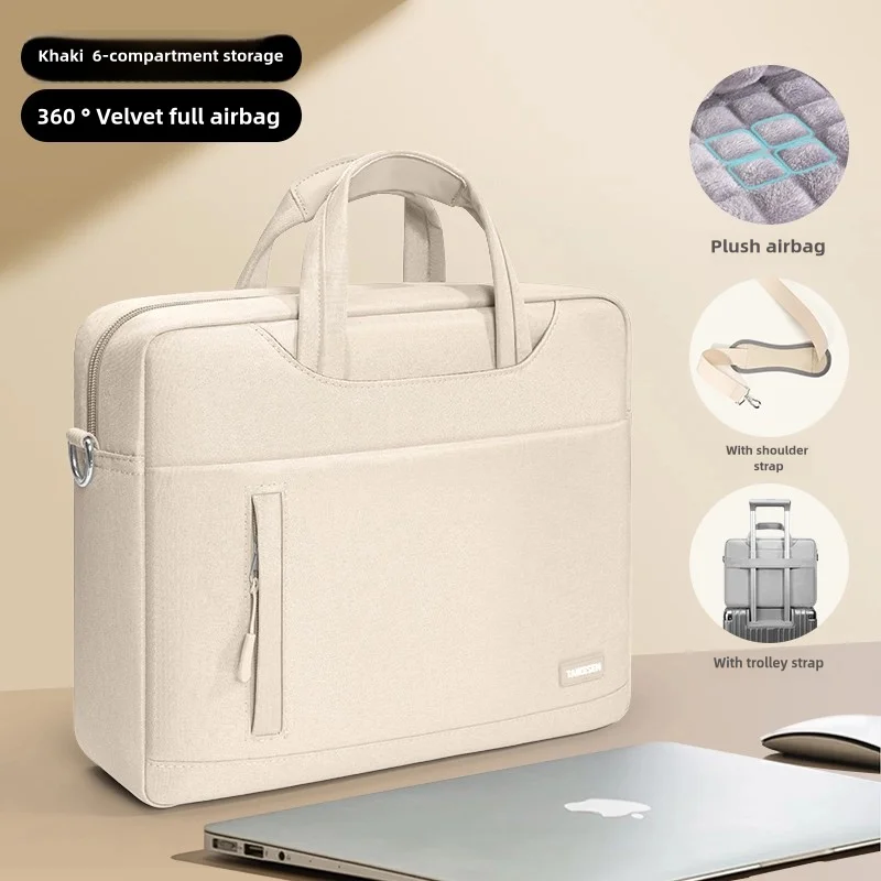 Elegant Business Laptop Shoulder Tote Bag and Briefcase