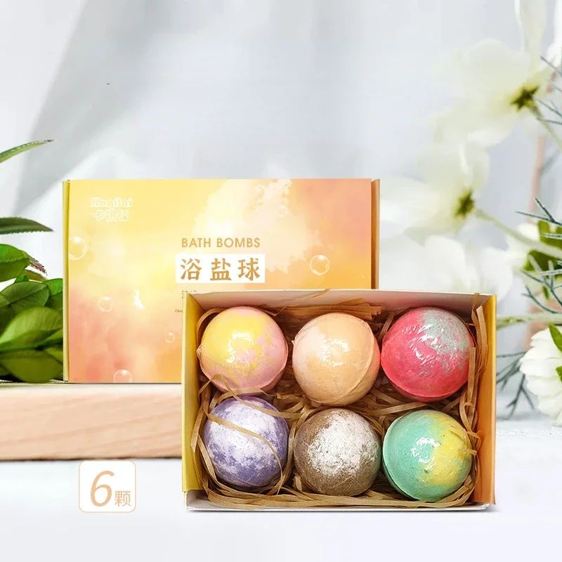 Foot Bath Bomb Natural Organic Lavender Ball Bath Bomb Moisturizing Colorful Ваночка Для Ног Clean Foot Salt Ball
