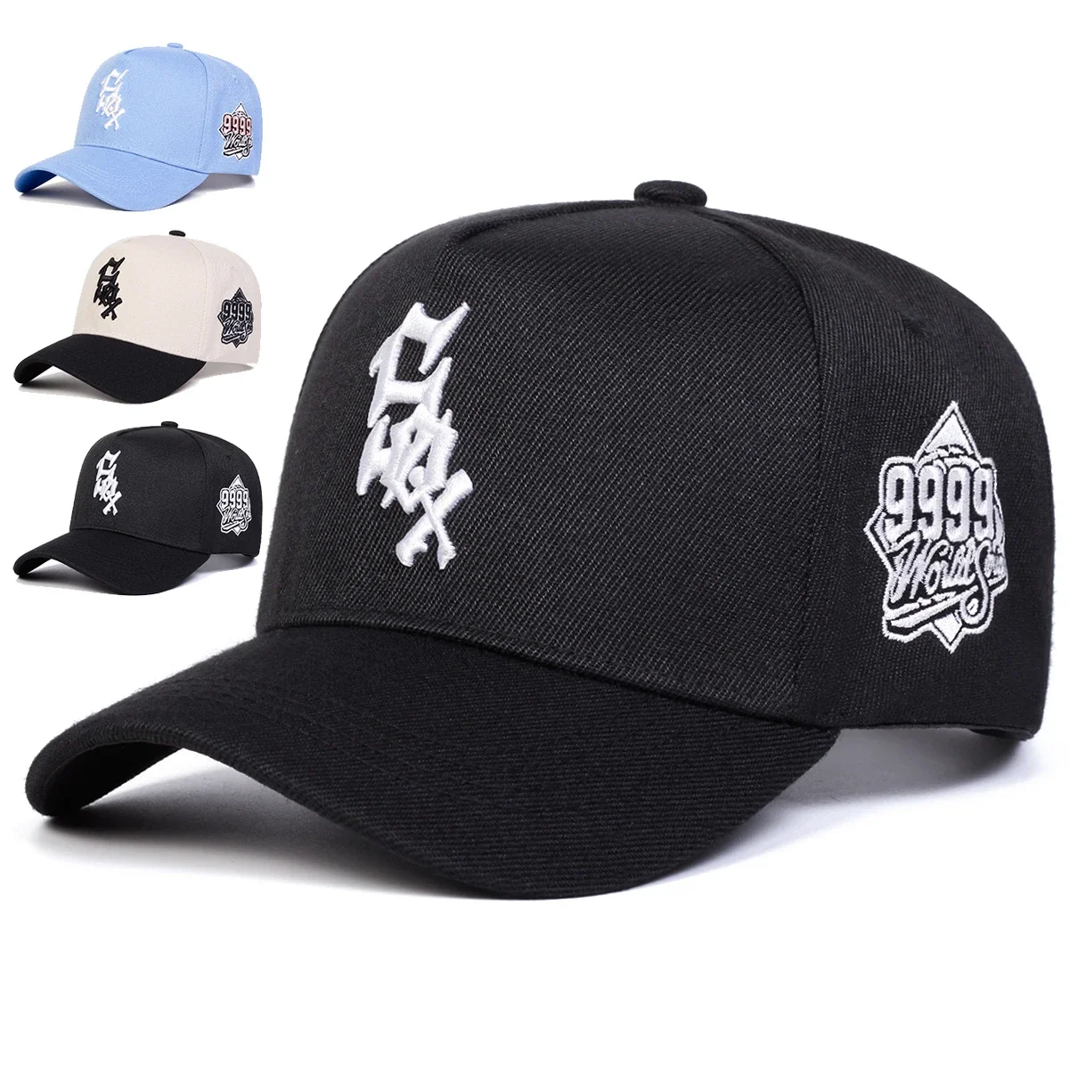 Unisex SOX 9999 Baseballkappen mit Buchstabenstickerei, Frühling, Herbst, Outdoor, Sonnenschutzhut, verstellbare, lässige Trucker-Hüte