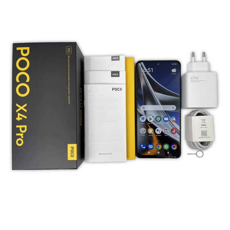  Poco X4 PRO 5G + 4G Volte Global desbloqueado de 256