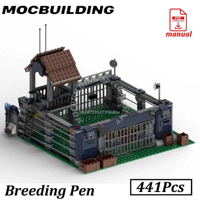 Jurassic Park Raptor Pen LEGO: The Ultimate MOC for Dinosaurs and Brick ...