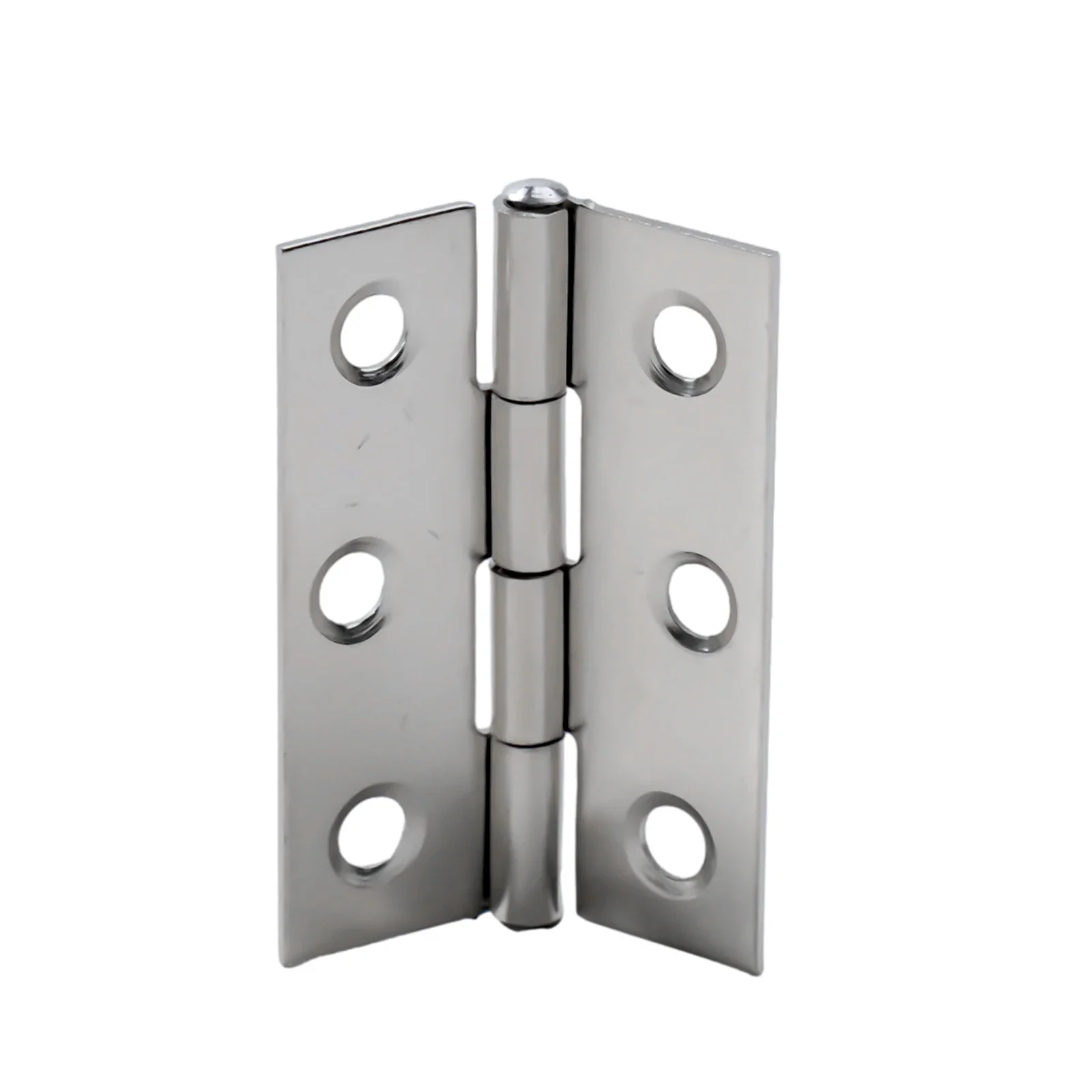 Stainless Steel Door Hinges Cabinet Doors Windows Wooden Box Flat Hinge Home Furniture Hardware Accessories 10pcs stainless steel door hinges furniture hinge wooden box hinge cabinet door hinges cabinet hinges
