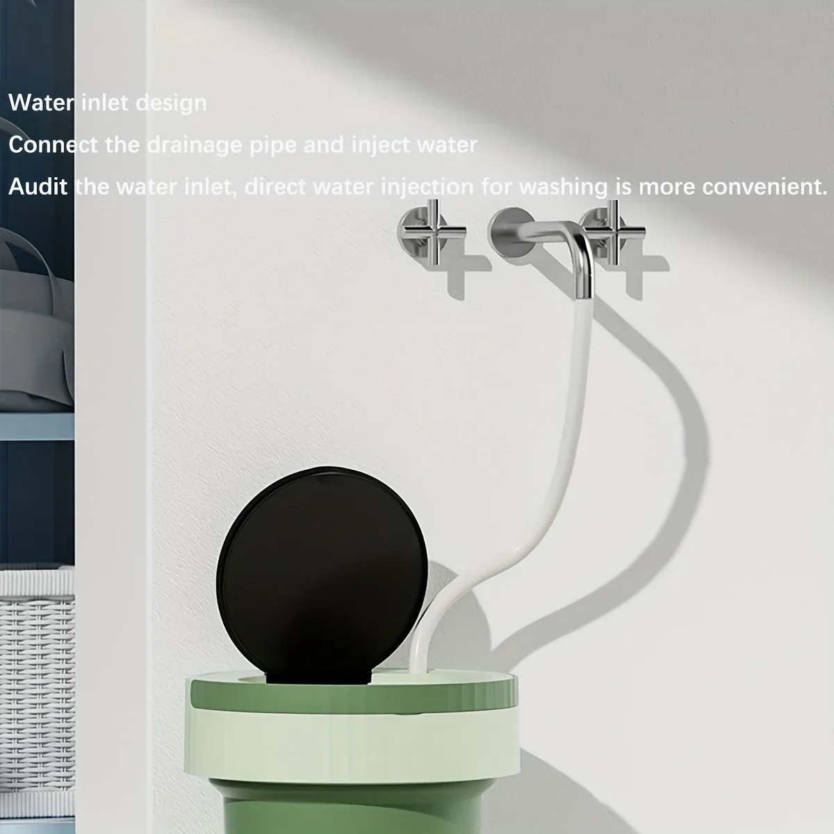 1 portable mini washing machine-perfect for underwear, apartments, camping, travel, RVs, and laundry rooms