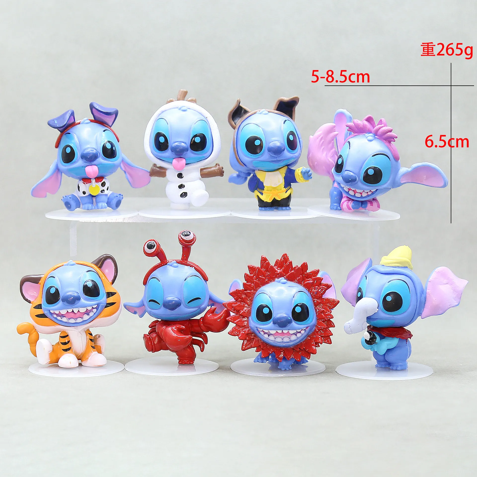 

8 шт./набор, игрушечные фигурки-модели 7,5 см