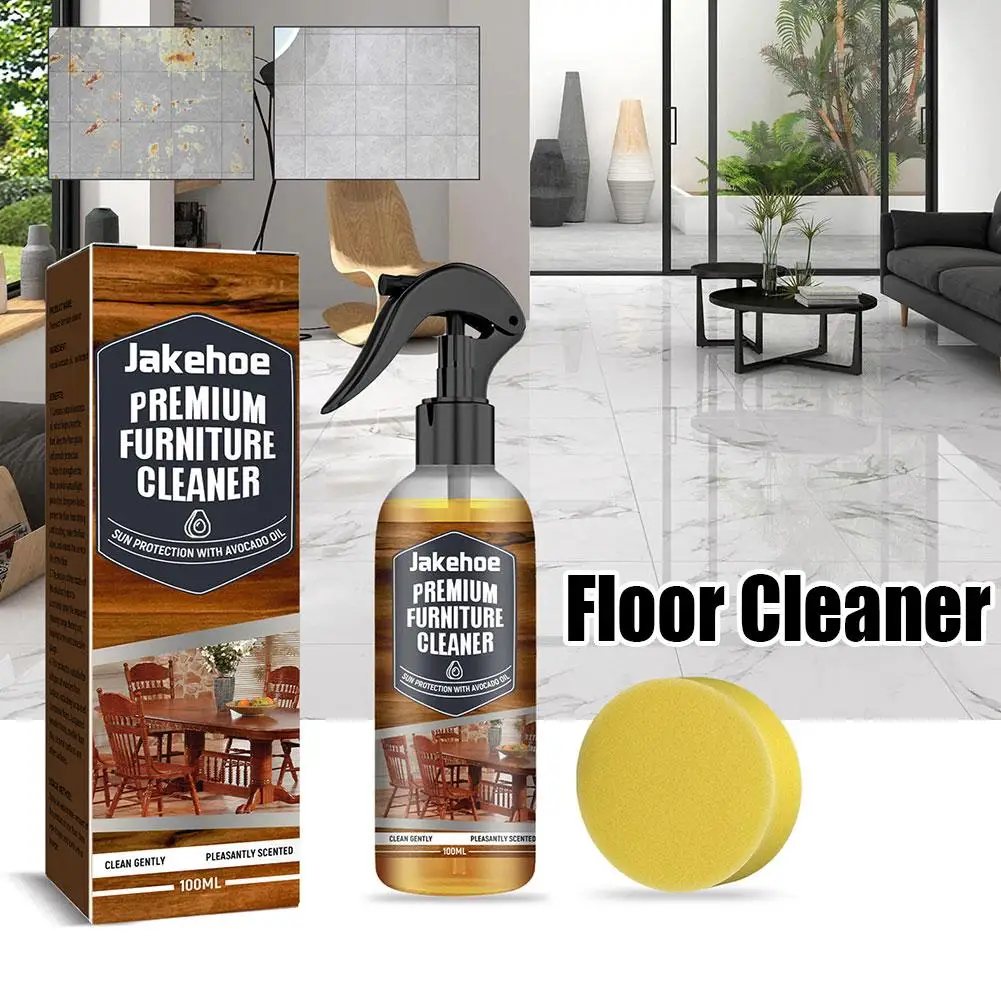 100g Floor Cleaner White Stone Cleaner Deep Strong Floor Brightening Stains Remover Oil Kitchen Cleaner Stain Cleaning Poli F7Q7