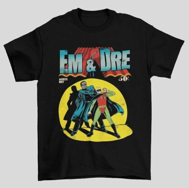 Slim Shady Eminem and Dr.Dre Inspired T-Shirt Rap Hip Hop Retro