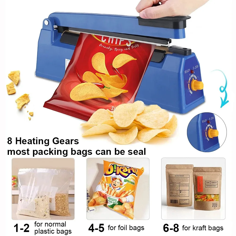 Electric Heat Sealing Machine, Fast Heat Sealer, Vacuum Food
