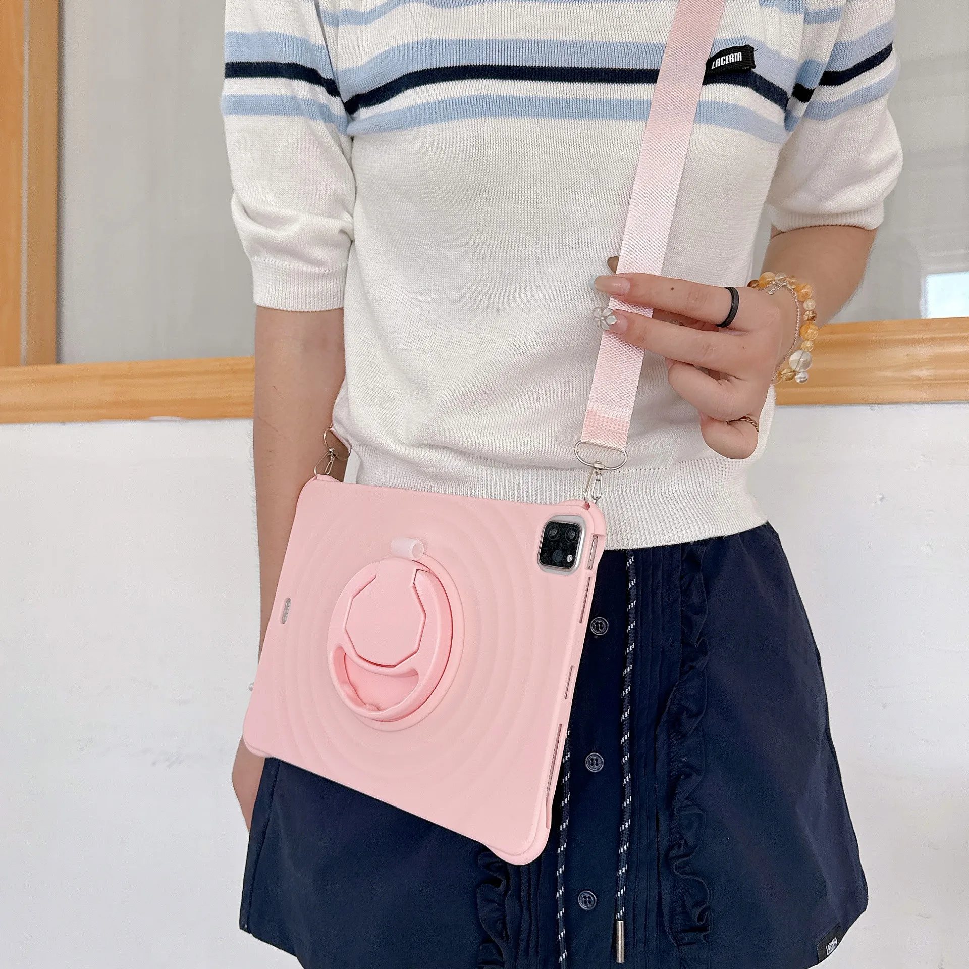 360° Rotating Handle Protective Tablet Case