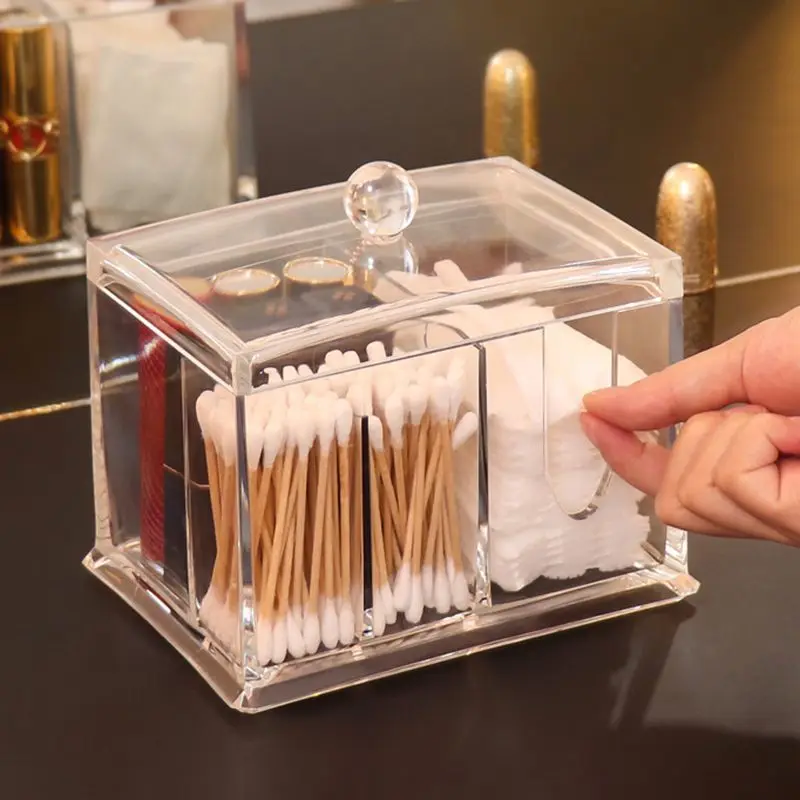 

1pcs Cotton Storage box Permanent Makeup Tattoo Ink Cup Clear Crystal Box Makeup Pigment Cups Caps Storage Container Rack Holder