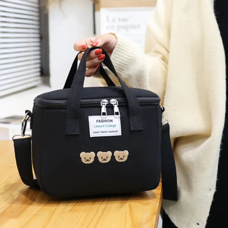 Kawaii Therapy Bear Lunch Insulated Picnic Bag