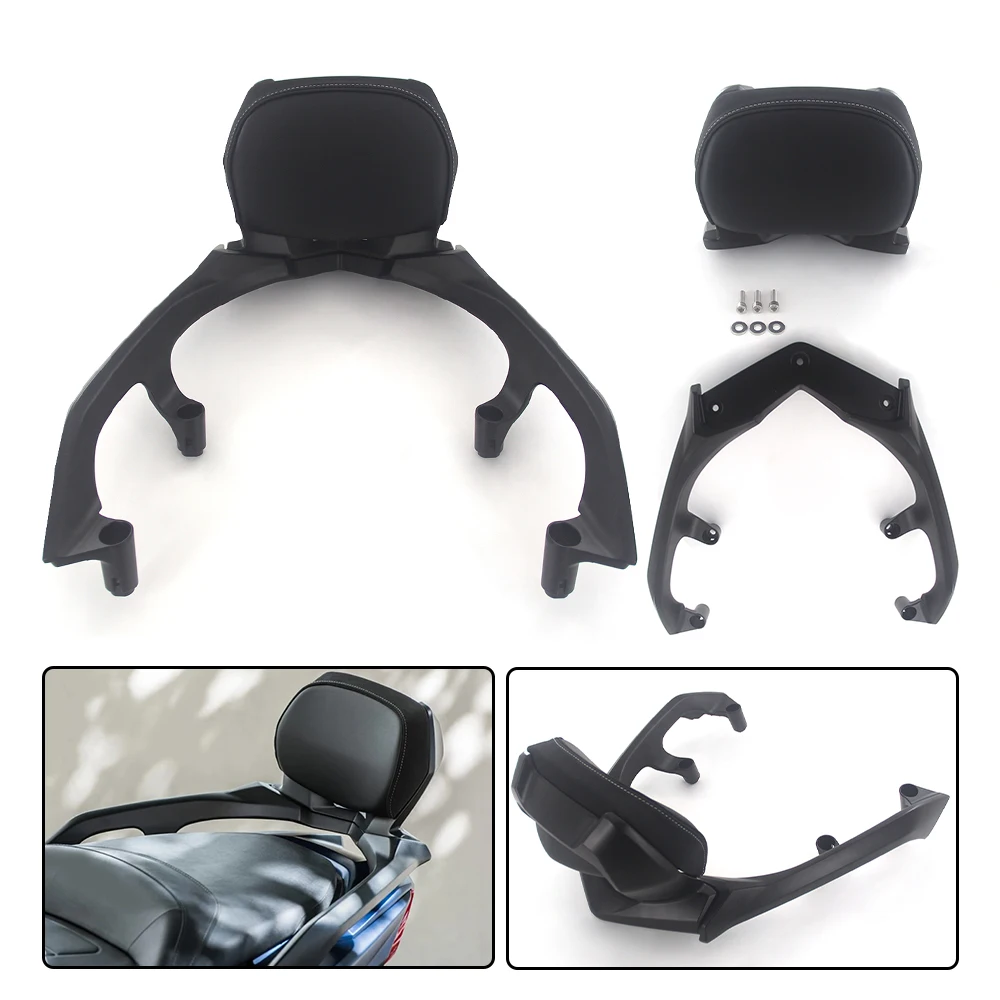 

Motorcycle Passenger Seat Rear Backrest Frame Accessories For Yamaha T-MAX 530 2017-2019