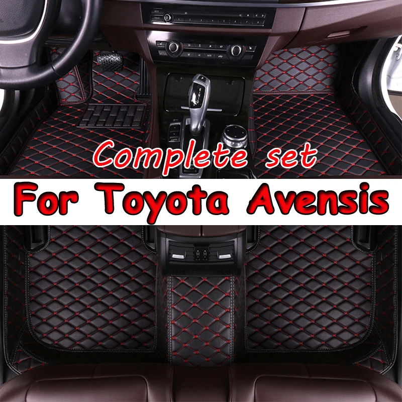 

Напольный коврик для Toyota Avensis Wagon T270 2009 ~ 2018, автомобильные коврики с защитой от грязи, роскошные кожаные коврики, автомобильные аксессуары