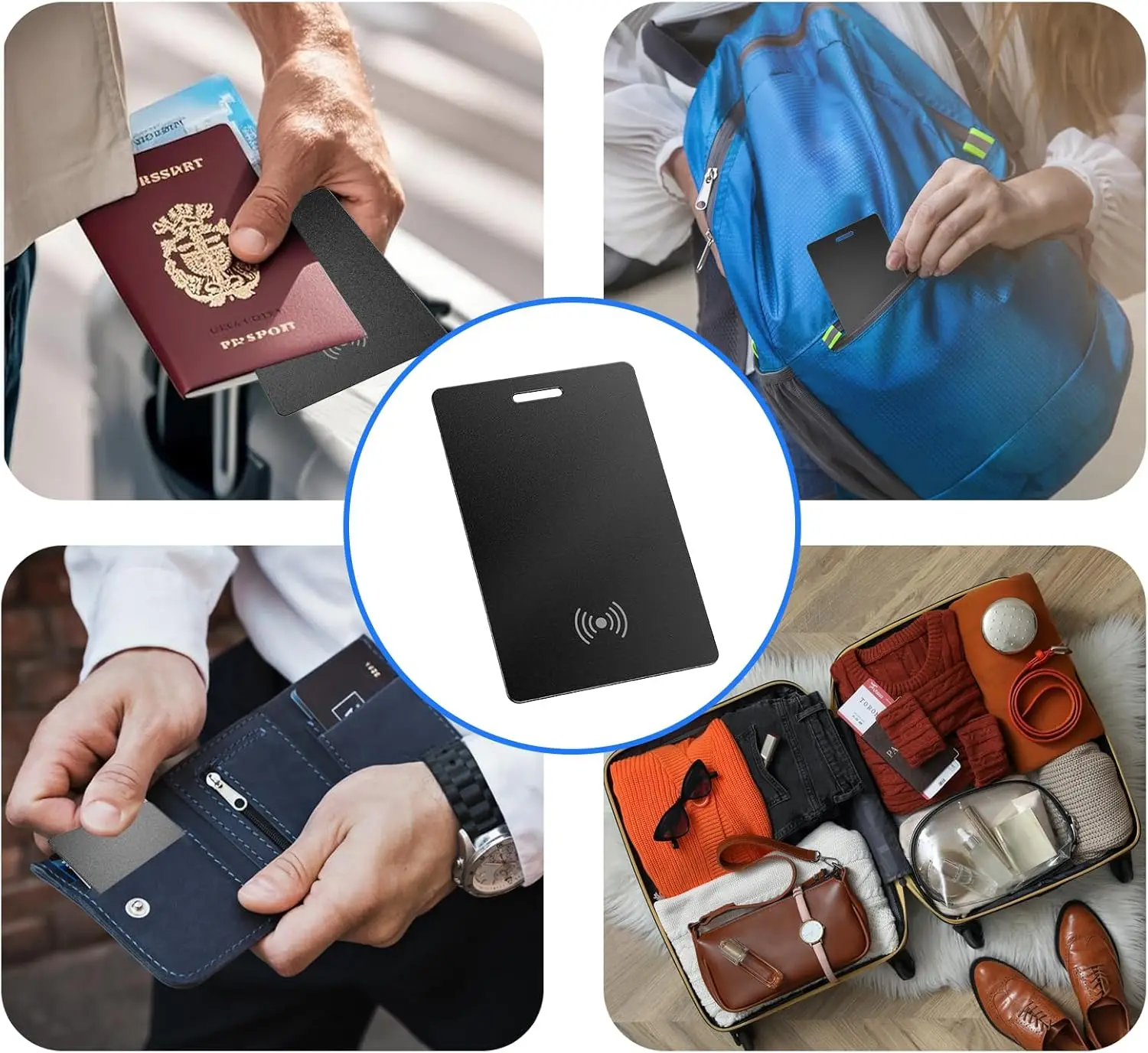 Google Find Hub Compatible Wallet Tracker Card For Android - Thin Bluetooth Item Finder For Google Find Hub App High Rise Jeans Women