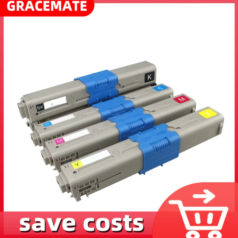 Cartuccia Di Toner A Colori Di Classe A Compatibile Per Stampante Oki Mc351 Mc352 Mc362 Mc361 Mc561 Mc562 Mc562Dn Toner Completo