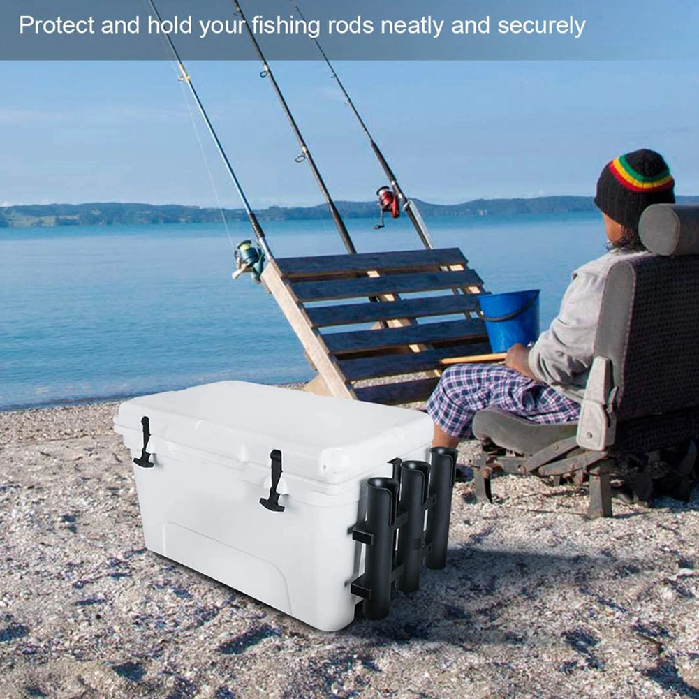 Plastic Fishing Rod Rack Holder Portable Lightweight Spinning Durable Pole  Tube Mount Bracket Socket Rack Boat Accessories - AliExpress