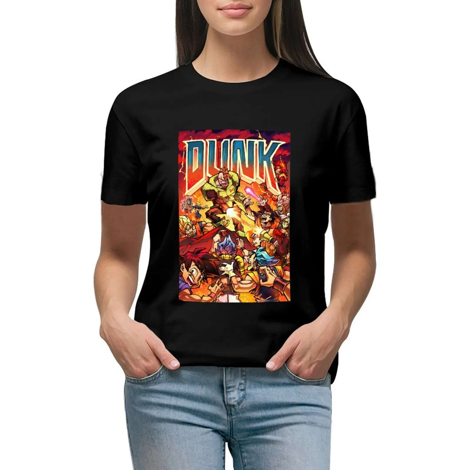 

Lythero Lythero Dunk T-shirt Female clothing summer clothes t shirts for Womens