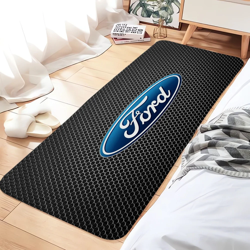 

Ford Logo Carpets for Kitchen Absorbent Mat Prayer Rug Balcony Hallway Carpet Entrance Doormat Room Mats Home Decorations Rugs