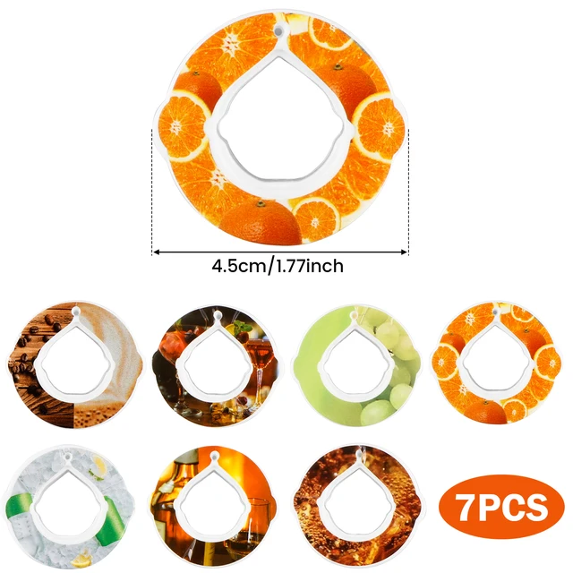 7 Pod Aromatizzanti Per Acqua - Gusti Frutta, 0 Zucchero E 0 Calorie - Compatibile Con Bottiglie Air - Foto 5