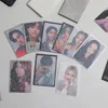 MINKYS Candy Color Glittery Love Heart 50pcs/pack 61mm*91mm Kpop Toploader Photocard Sleeves Idol Photo Card Protective Bag 6