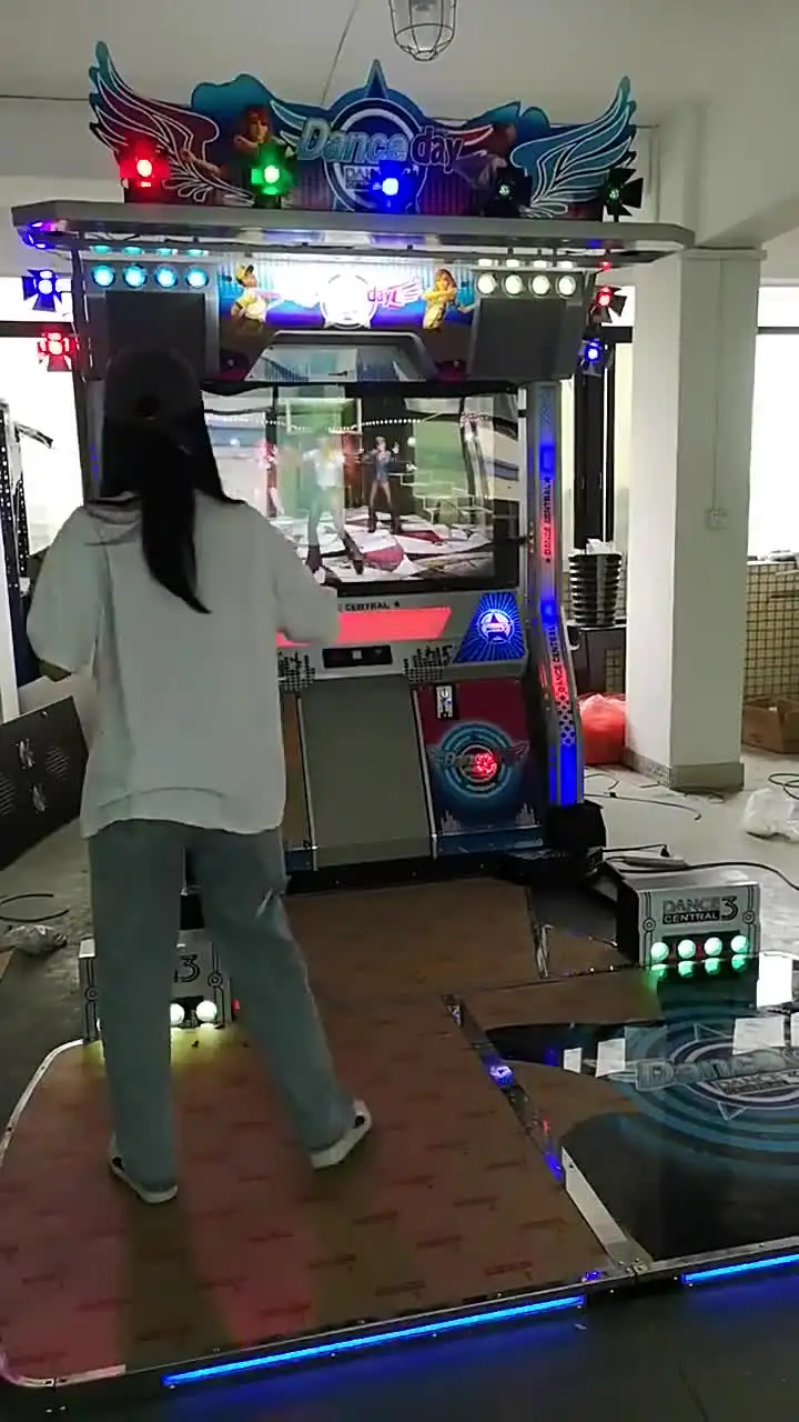 47-дюймовый ЖК-игровой зал Indoor Dance Revolution аркадная музыка и танцевальная игровая