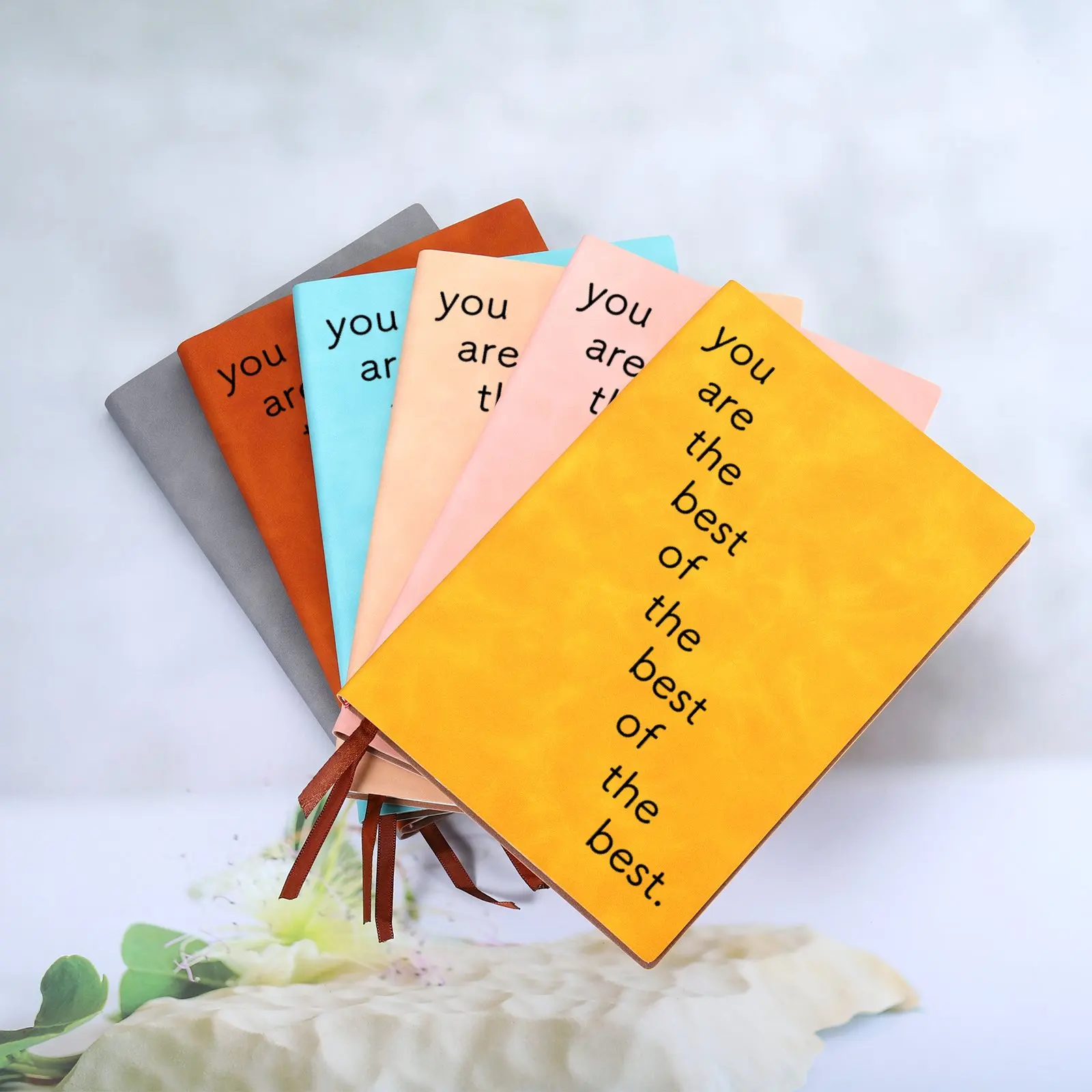 

A5 Notebook Record Book Journal You Are The Best Encouragement Inspirational Gift for Thanks Cheer Up Positive for Best Friend