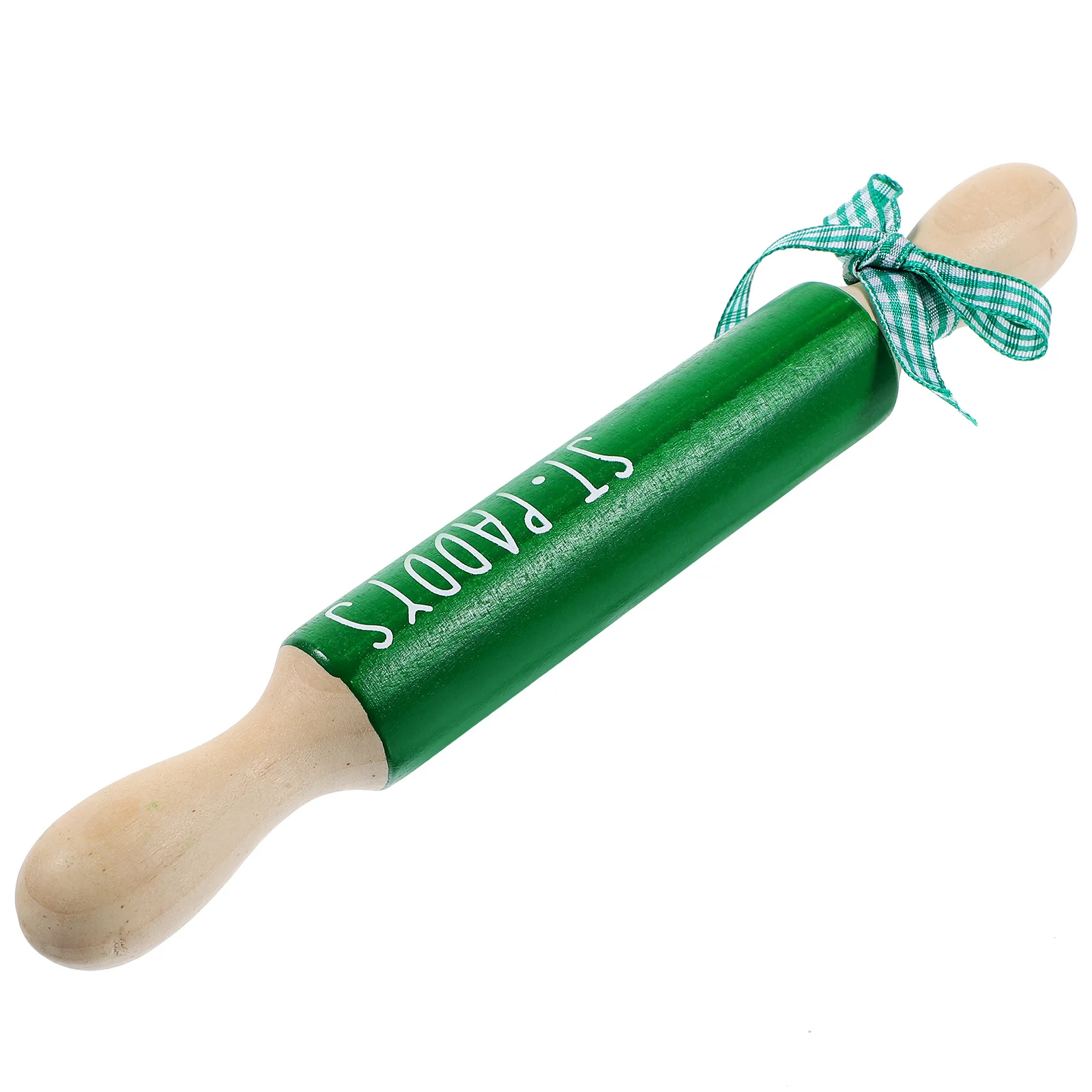 

Tiered Tray Decor St Patrick's Day Theme Tiered Tray Wood Mini Rolling Pin