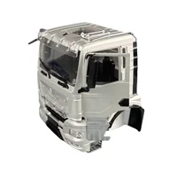 MAN Car Shell Car Cabin CNC Openable For 1/14 Tamiya RC Truck MAN TGS Tamiya Scale Club LESU Trailer Tractor Parts 2