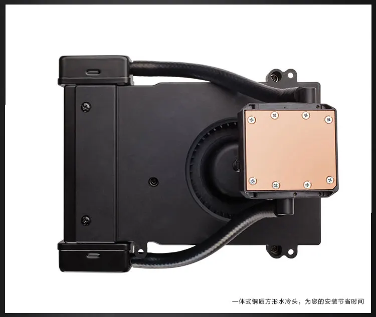 새로운 H5 SF 미니 ITX 소형 마더보드 다중 플랫폼 CPU 수냉식 방열판