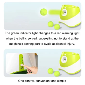 Dog Tennis Launcher Automatic Ball Launcher Throwing Machine Catapult Pet Toys Fun Interactive Throw Rechargable Catapult 6