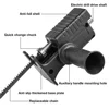 Portable Reciprocating Saw Adapter, 3/9pcs Saw Blade Electric Drill Modified Jig Saw, Wood Cutting Machine DIY Woodworking Tools 4