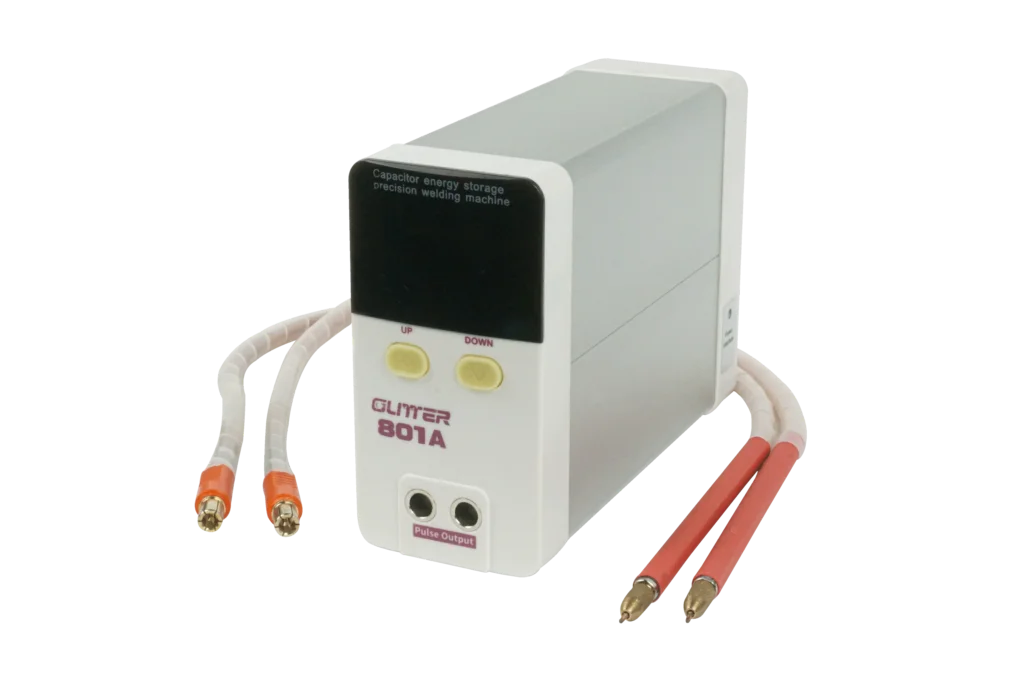 Portable spot welder energy storage capacitor mobile phone battery