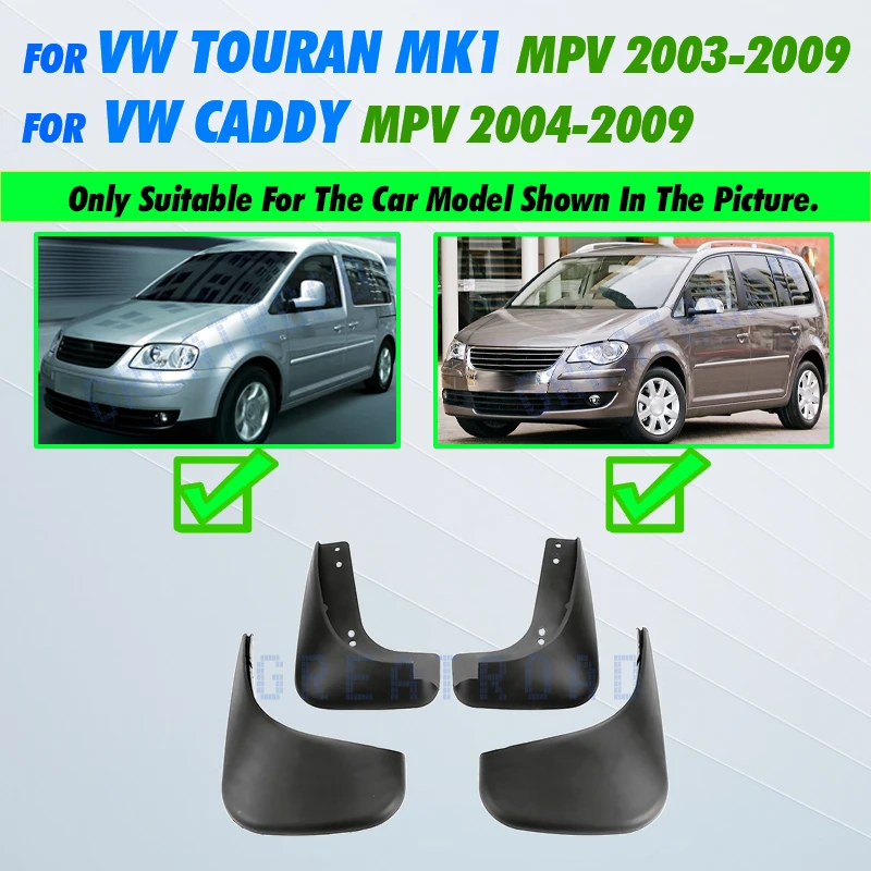 Vw caddy 2024 mud flaps